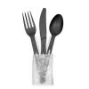CPLA Black Cutlery