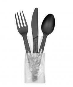 CPLA Black Cutlery
