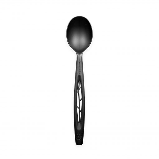 Disposable Black Spoons
