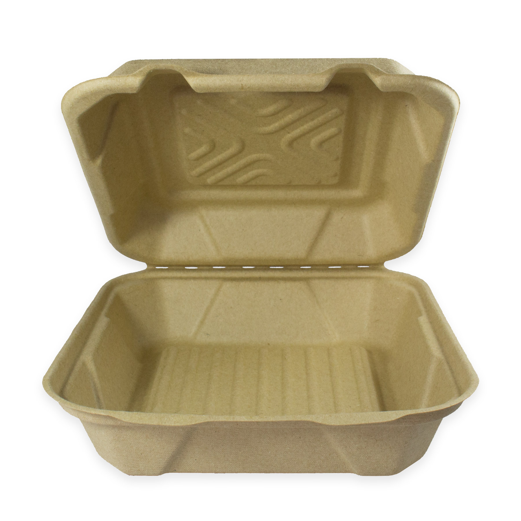 Kraft Clamshell Take-out Boxes Eco-friendly Disposable 3-compartment Food  Containers Perfect for Events & Catering 