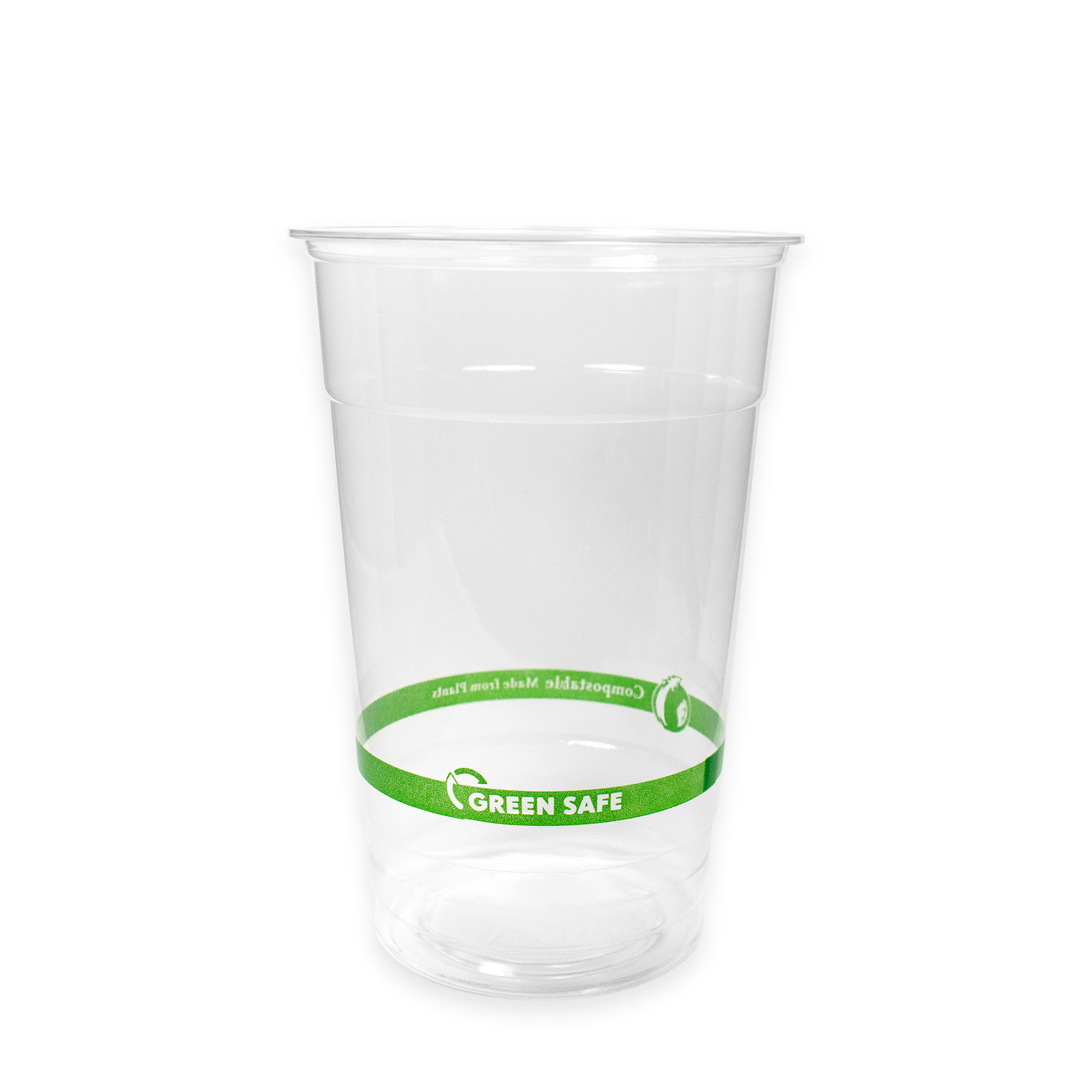 No96 XL PLA Compostable Biodegradable Cold Cups 20oz Choose quantities & Lids. 