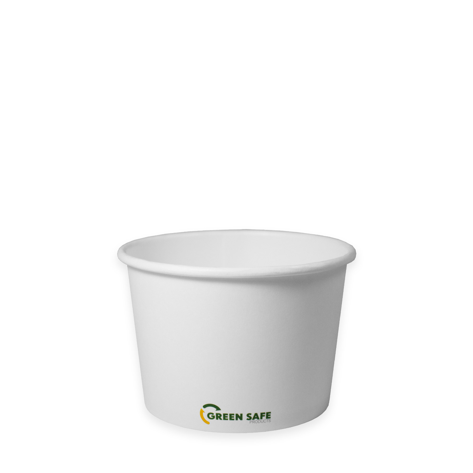 16oz Compostable White Soup Bowl Green Safe 500/case – Green Safe